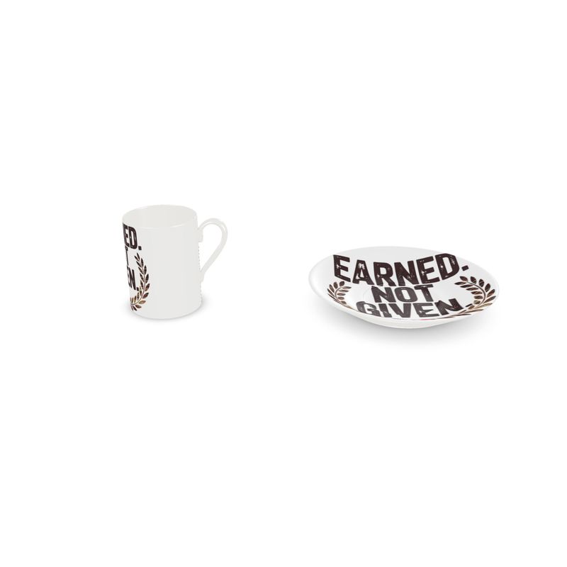 Cornlegus Cup and Saucer