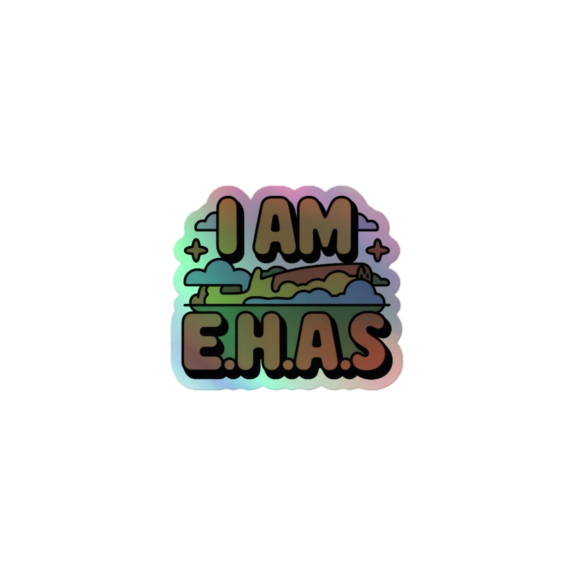 EHAS Holographic stickers - Cornlegus
