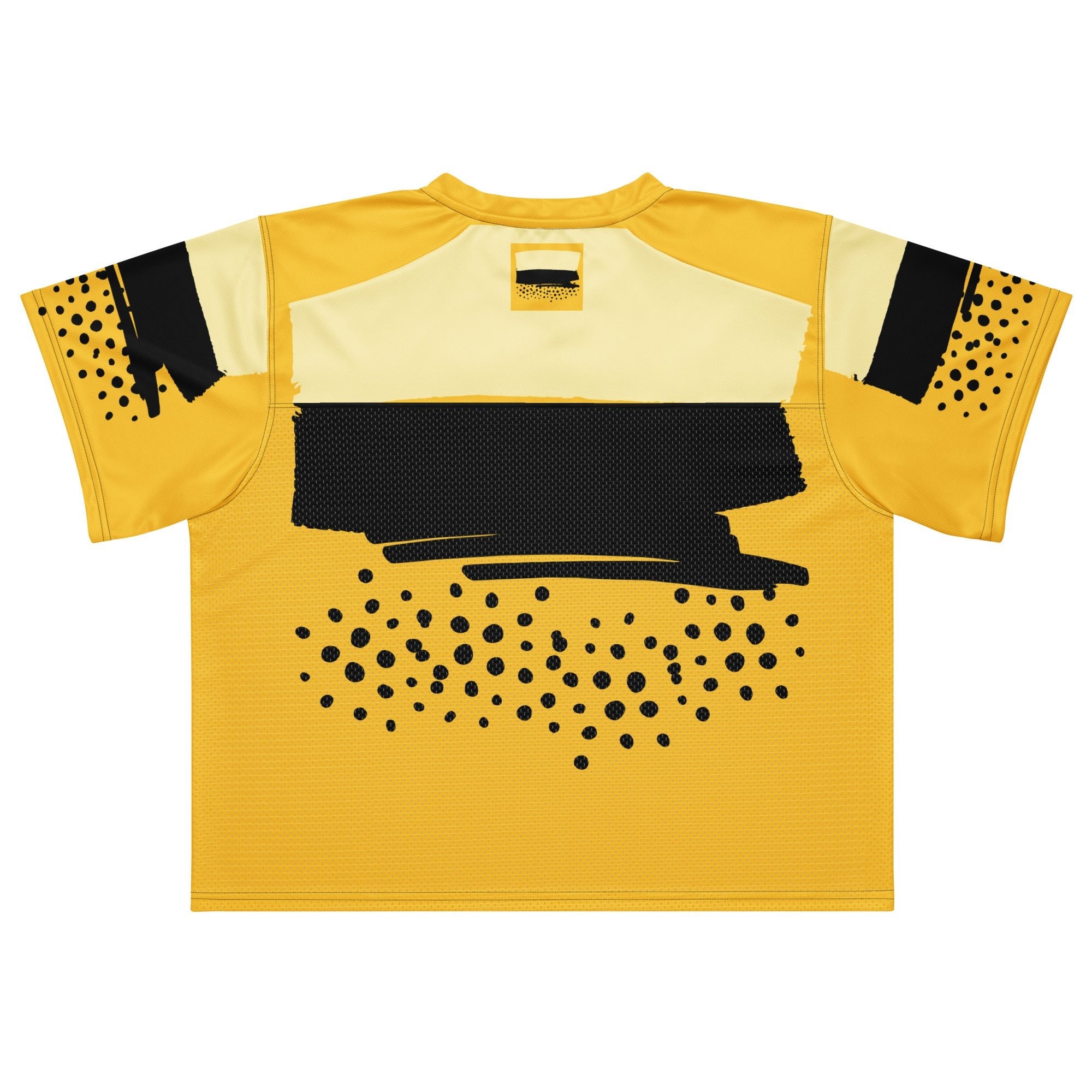 Yellow Boxy football jersey - Cornlegus